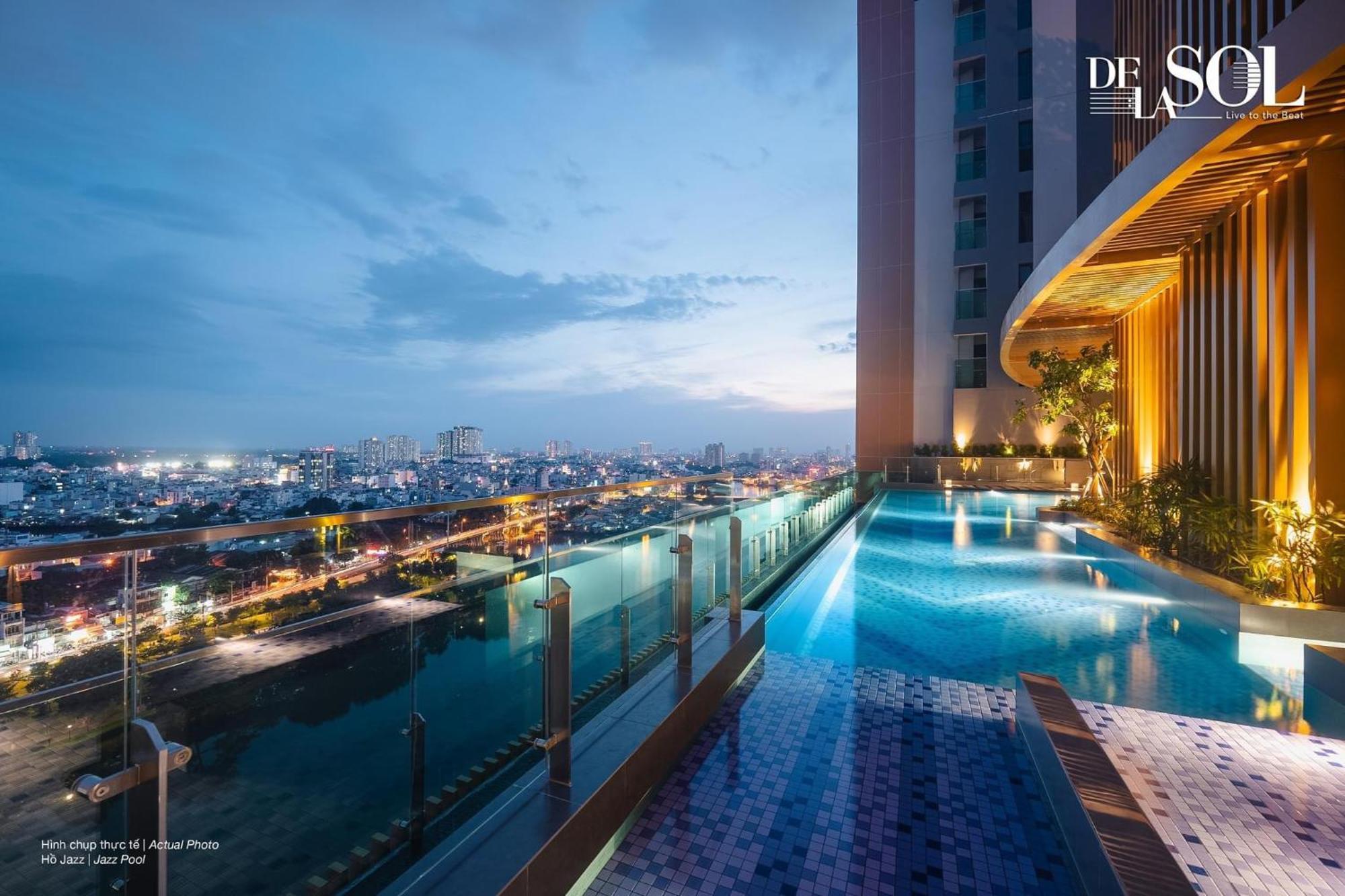 Căn hộ Luxury Delasol Studio- Free Infinity Pool- Near District 1- T-housing