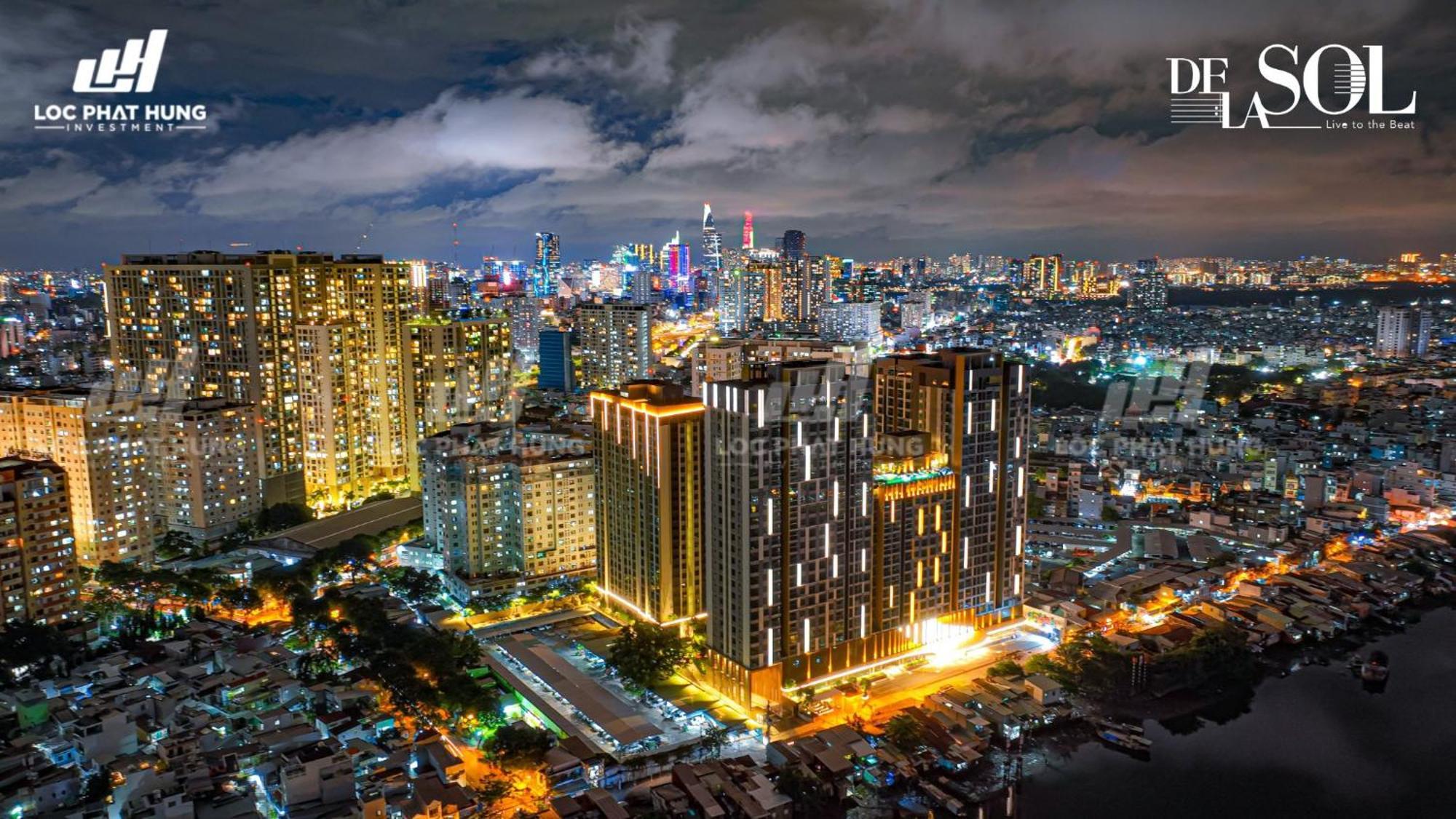Luxury Delasol Studio- Free Infinity Pool- Near District 1- T-housing *